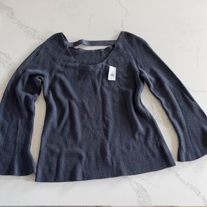 Loft bell sleeve sweater size large nwt